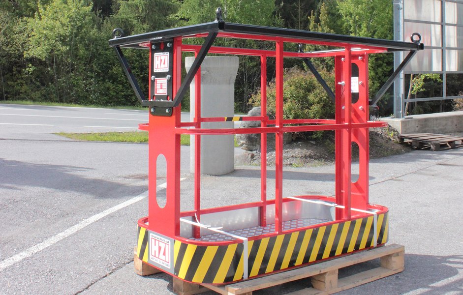 Arbeits-/Krankorb, 
Hängekorb
Stahl, 2 Personen